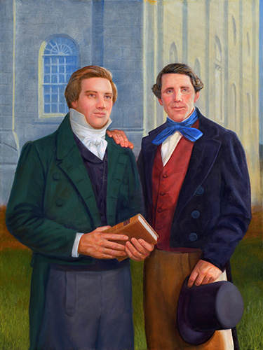 Joseph and Hyrum Smith